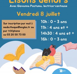 Lisons dehors avec Giovanna Postuma (lectrice-conteuse)