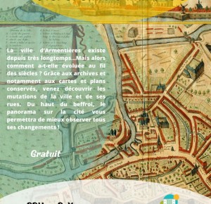 Armentières en carte