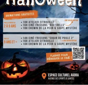 Halloween débarque à Santes !