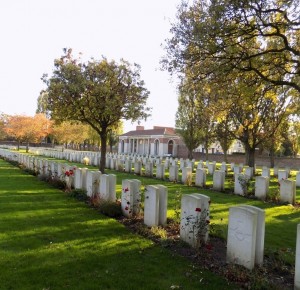 le cimetière militaire Cité Bonjean à Armentières