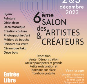Salon des artistes et des créateurs #6