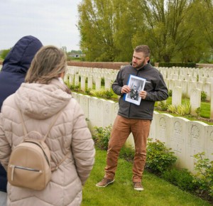 Les soldats d'Océanie du Cimetière militaire de Rue-Petillon (interprétation en LSF)
