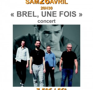 Brel, une fois