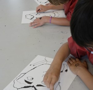 Animation jeunes publics / Expressions du visage