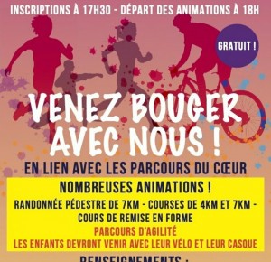 Venez bouger avec nous !