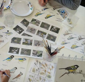 Vert par Nature : initiation à la peinture naturaliste