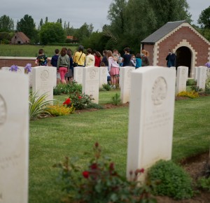 Visite guidée du Cimetière Militaire de Pheasant Wood