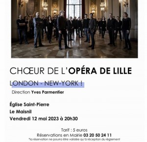 Concert du Choeur de l'Opéra de Lille