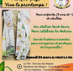 Atelier Marque page