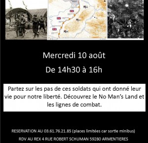 Te voilà soldat ! visite en minibus