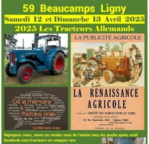 Tracteurs en Weppes : fête de Printemps