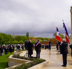 Cérémonie de l’ANZAC DAY au Cimetière militaire de Pheasant Wood