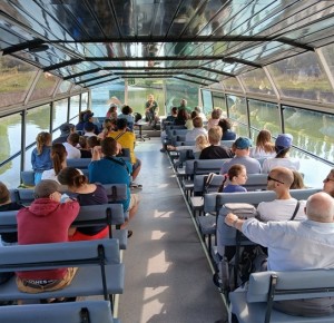 La nature s'invite dans le bateau