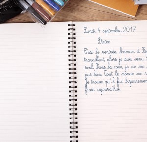 Dictée en direct !
