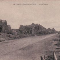 Première Guerre Mondiale - La chapelle d'armentières